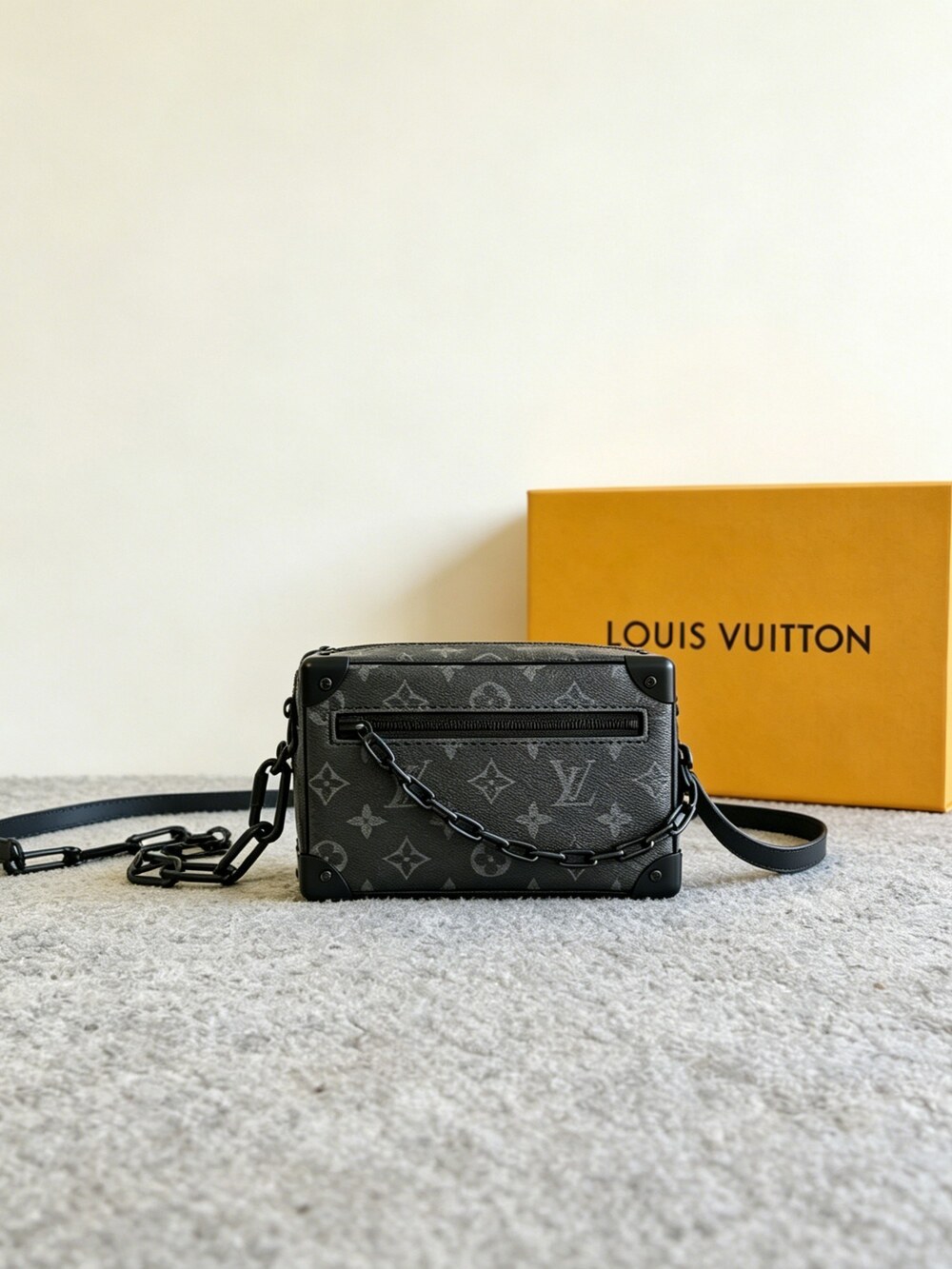 Louis Vuitton Mini Soft Trunk Monogram Eclipse
